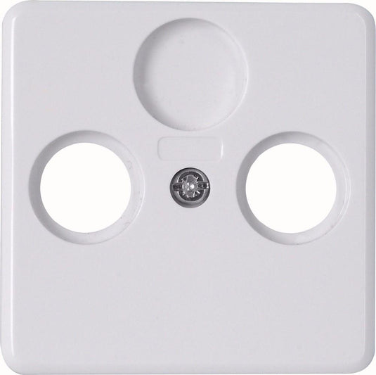 Enzo kopp hk02 wit afdekraam voor coax 4621040