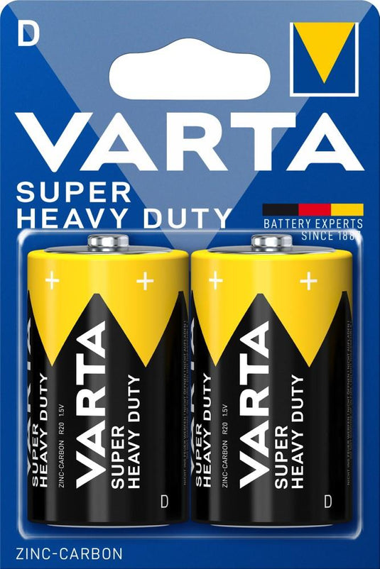 Varta batterij superlife r20 d mono kaart a 2