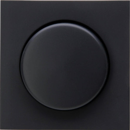 Kopp hk07 antraciet afdekplaat + knop dimmer - 4623030