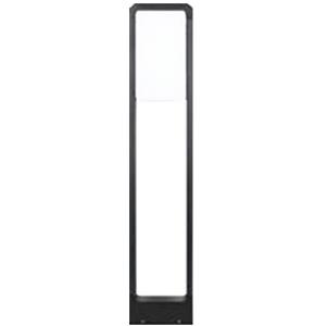 V-tac paallamp led 10w ip65 zwart 3000k - 5090214