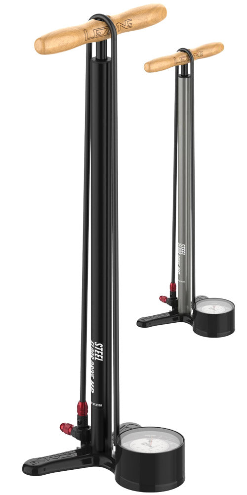 Load image into Gallery viewer, Lezyne steel floor drive 220 psi pressure gauge floor pump
