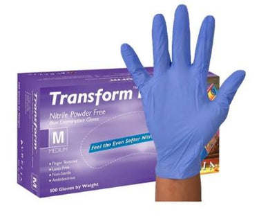 Aurelia gloves aurelia transform 100 nitril poedervrij blauw m
