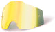 100% anti fog mirror lens (gold) - spare lens