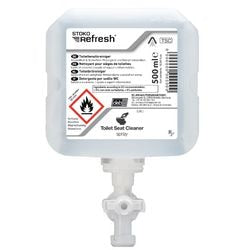 Toiletbrilreiniger merkloos refresh vloeibaar wit