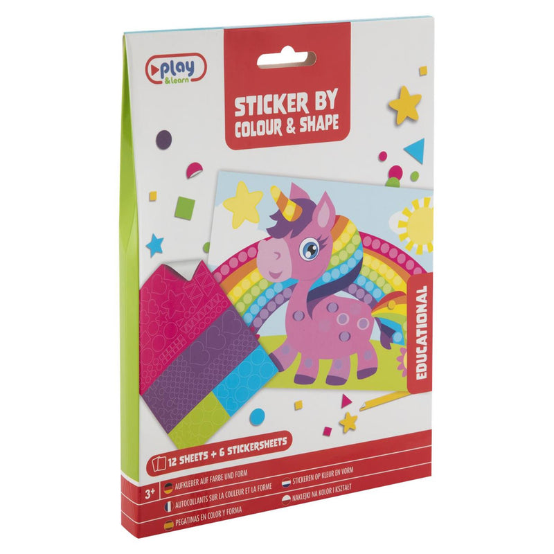 Load image into Gallery viewer, Moxy stickeren op kleur en vorm, 12 vel
