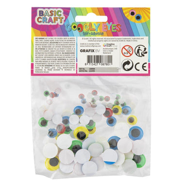 Grafix wiebel oogjes set a 100 stuks