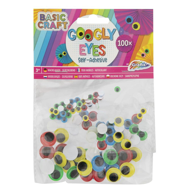 Load image into Gallery viewer, Grafix wiebel oogjes set a 100 stuks
