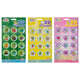 Grafix 3d glitter stickers 12 op vel
