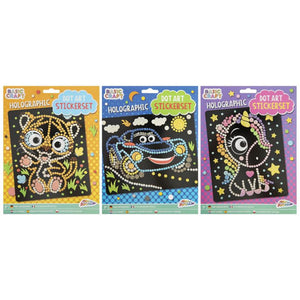 Grafix holographic dot stickerset 22x18cm