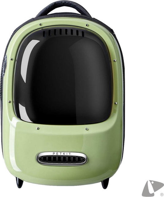 Petkit - breezy dome 2 - katten en honden reistas capsule - licht gewicht - goede ventilatie - groen