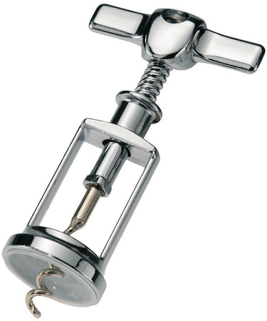 Westmark kurkentrekker met kap, spiraal met kern, staal, verchroomd, 60182270