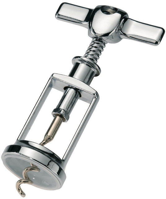 Westmark kurkentrekker met kap, spiraal met kern, staal, verchroomd, 60182270