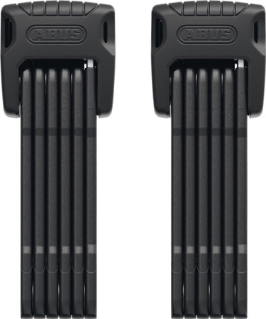 Abus vouwslot bordo granit 6500k met sh-slothouder - set van 2 - fietsslot met xplus-cilinder voor hoge bescherming tegen manipulatie - -security level 15 - lengte 90 cm