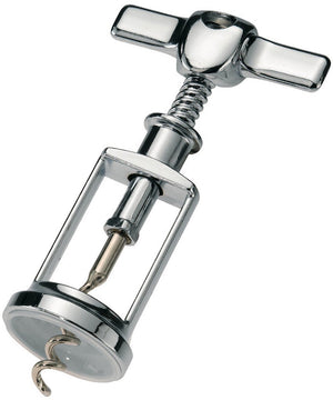 Westmark kurkentrekker met kap, spiraal met kern, staal, verchroomd, 60182270