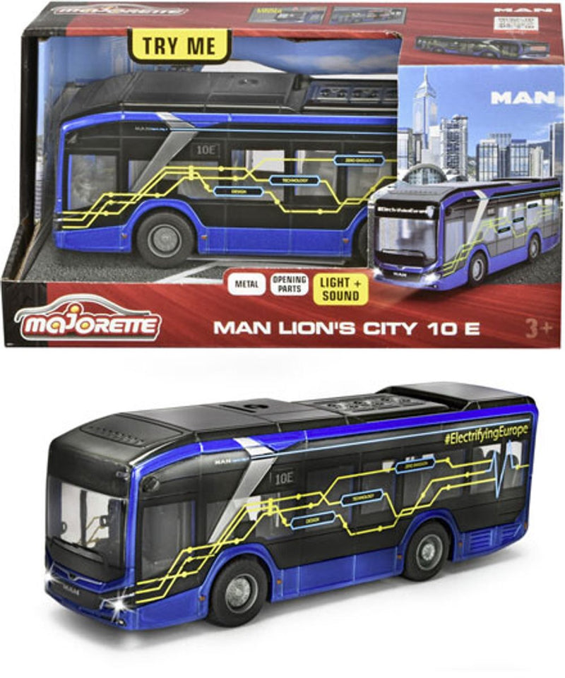 Afbeelding laden in galerijviewer, Majorette man lion's city 10 e bus
