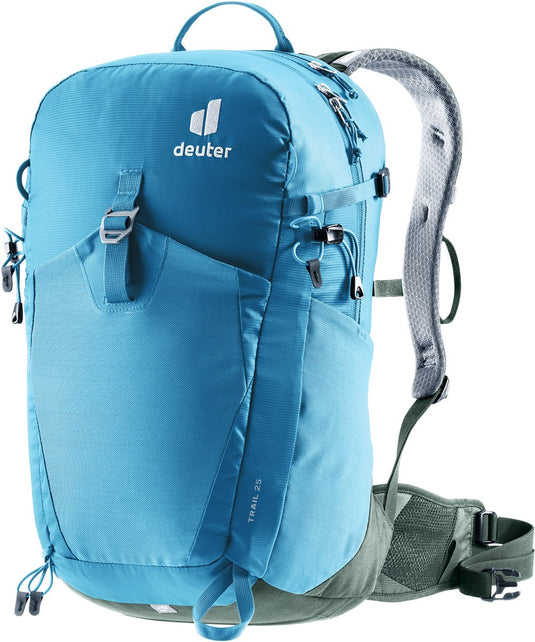 Merkloos sans marque wandelrugzak deuter trail blauw 25 l