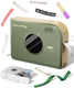 Phomemo a30 - draagbare labelprinter - inkless thermische transfer printer - 203 dpi kristalheldere prints - bluetooth wireless connect - 1.200 mah oplaadbare batterij - compact lichtgewicht - eco-vriendelijk label ontwerp - groen