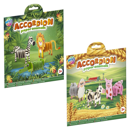 Moxy accordeon dieren pak a 3