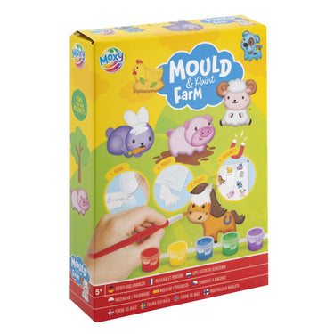 Moxy gips gieten en schilderen boerderij