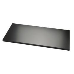Extra legbord bisley 100cm zwart voor roldeurkast