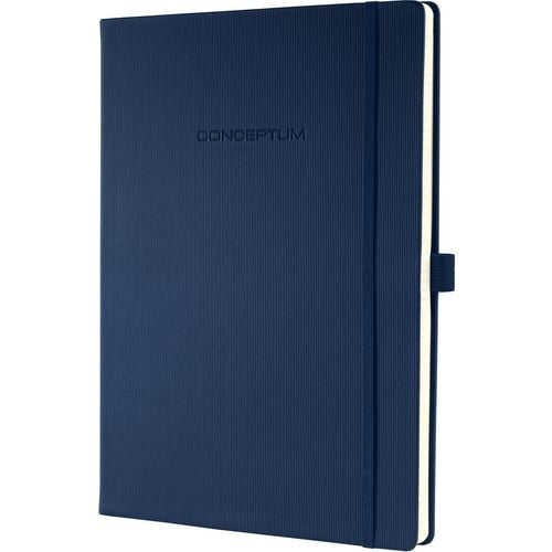 Sigel notitieboek c0646 conceptum geruit donkerblauw