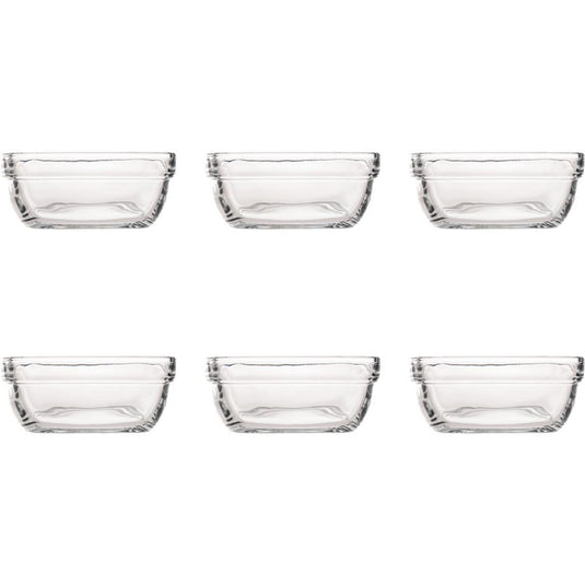 Duralex schaal carre 11cm 6 stuks