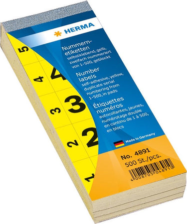 Herma nummer blok