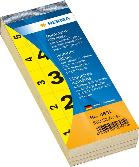 Herma nummer blok