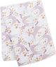 Lulujo - hydrofiele doek - swaddle - katoen - 120x120 cm - modern unicorn