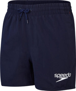 Speedo essential 13 watershort heren - zwembroek heren - zwemshort heren met zijzakken - zwembroek mannen met elastische tailleband - marine - l