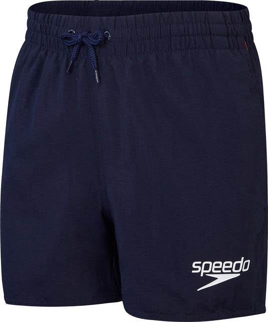 Speedo essential 13 watershort heren - zwembroek heren - zwemshort heren met zijzakken - zwembroek mannen met elastische tailleband - marine - l
