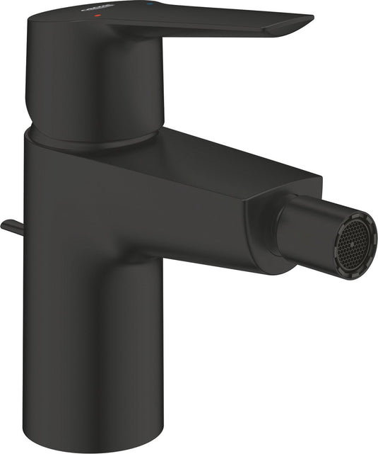 Grohe quickfix start bidetmengkraan met pop-up waste set - waterbesparend - matte black