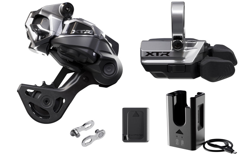 Load image into Gallery viewer, Shimano xtr di2 m9250-gs 12-speed drivetrain upgrade kit clamp
