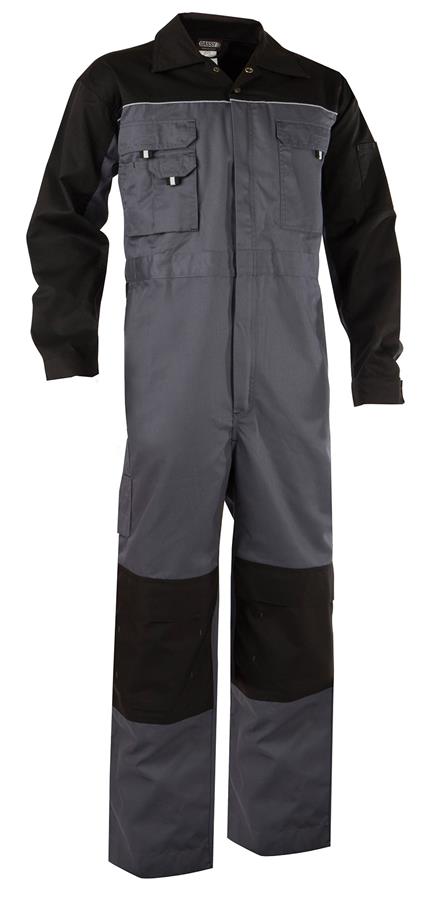 Dassy overall cannes p k grijs zwart l