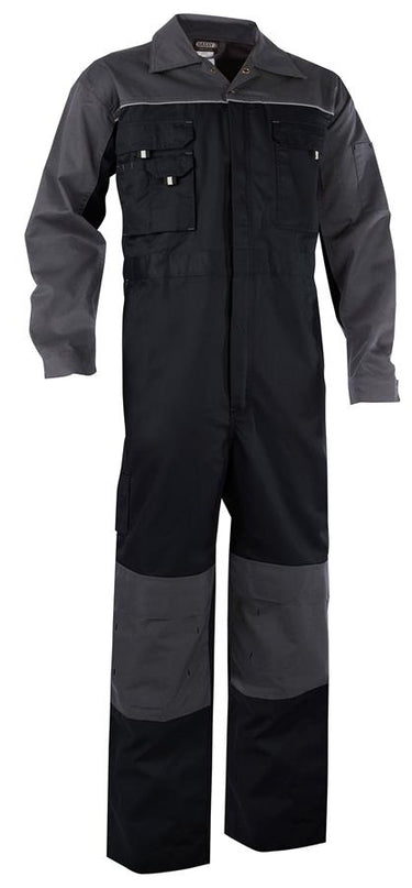 Dassy overall cannes p k zwart grijs xxl