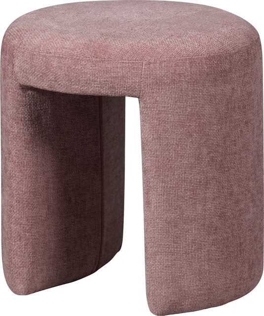Woood charlie kruk - chenille - blush - 47x45x45
