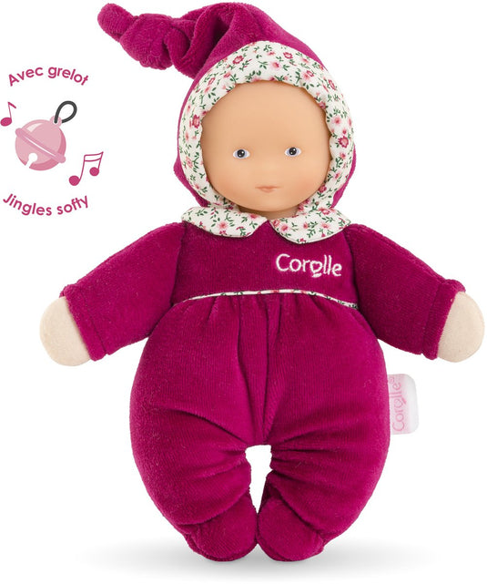 Corolle babidoux - roze grenadine pop, 20cm
