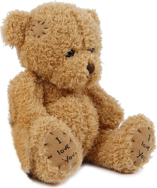 Take me home knuffelbeer wit