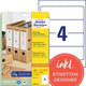 Etiketten avery lr4761-25