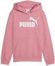 Puma ess no. 1 logo hoodie fl g meisjes trui - wild pink