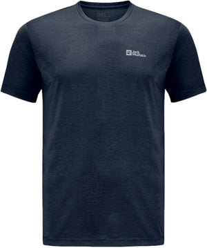 Jack wolfskin vonnan s s t m heren t-shirt-midnight sky