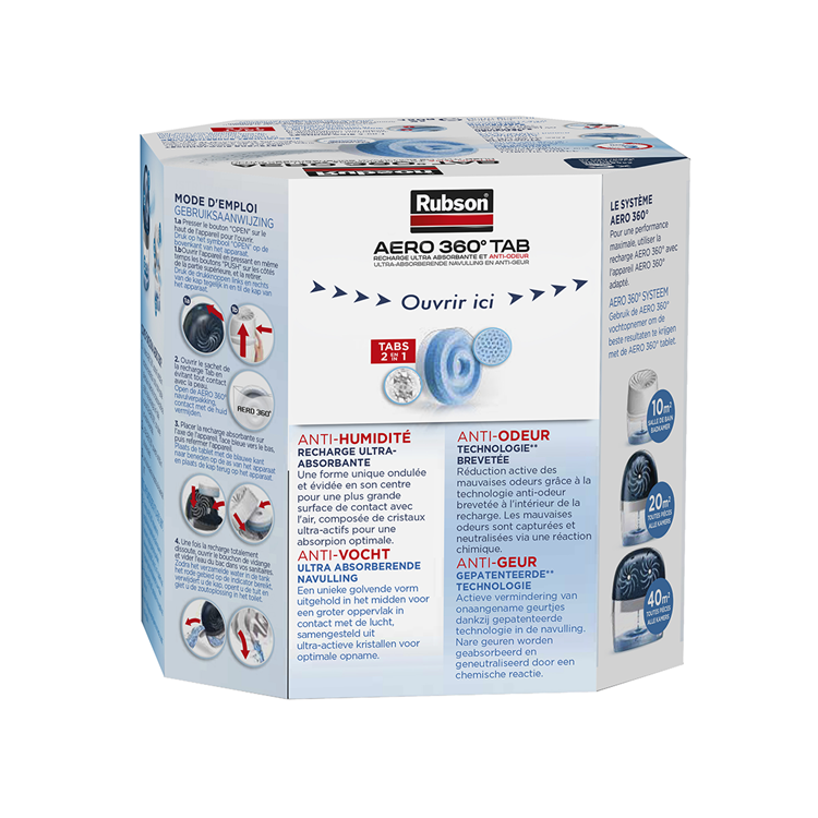 Afbeelding laden in galerijviewer, Rubson 1006728 - rub vocht aero360 2xref | 1 stuks
