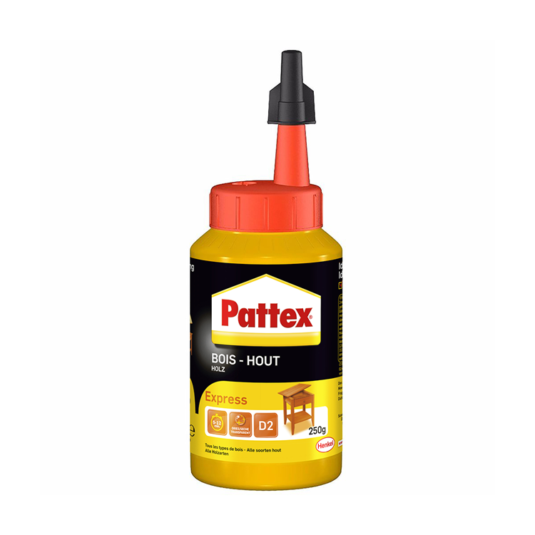 Afbeelding laden in galerijviewer, Pattex houtlijm express 250 g | sneldrogende houtlijm voor alle klussen | houtlijmen voor sterke hechting.
