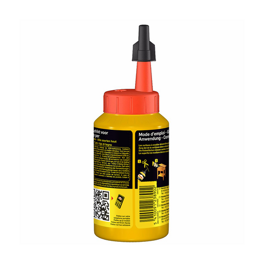 Pattex houtlijm express 250 g | sneldrogende houtlijm voor alle klussen | houtlijmen voor sterke hechting.