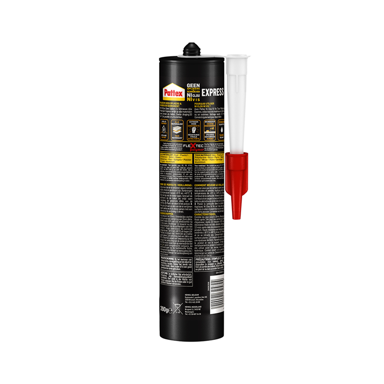Afbeelding laden in galerijviewer, Pattex 1066008 - geen spijkers geen schroeven express 390g | 12 stuks
