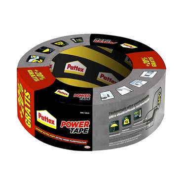 Pattex 1008427 - powertape 25m + 20% | 12 stuks