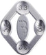 Bbb cycling turner ii spakenspanner voor 4 verschillende diameters - compacte spaakspanner- fietsgereedschap - btl-15