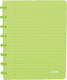 Atoma schrift trendy a5 q5 groen rood paars