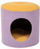 Coockoo kattenhuisje happy house geel paars