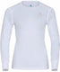 Odlo active warm lange mouw thermoshirt dames - wit - maat m